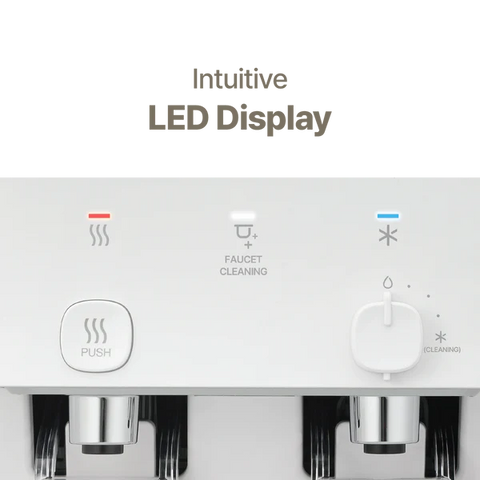 스마트 휠 + 안심클리닝 냉온정수기(카운터탑)