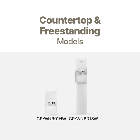 스마트 휠 + 안심클리닝 냉온정수기(스탠드형)